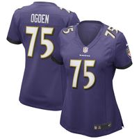 Women's Nike Jonathan Ogden Purple Baltimore Ravens Game Retired Player Jersey