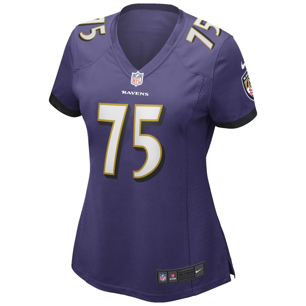 Women's Nike Jonathan Ogden Purple Baltimore Ravens Game Retired Player Jersey