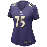 Maillot de joueur retraité Nike Jonathan Ogden pour femme des Ravens Baltimore, violet