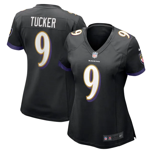 Justin Tucker Baltimore Ravens Nike Women's Game Player Jersey - Purple