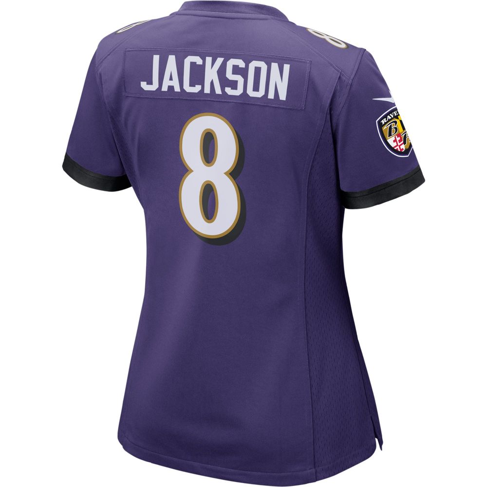 Women's Nike Lamar Jackson Purple Baltimore Ravens Game Player Jersey