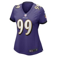 Women's Nike Odafe Oweh Purple Baltimore Ravens Game Jersey