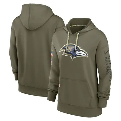 Los Angeles Rams Nike 2022 Salute To Service Therma Performance Pullover  Hoodie - Mens