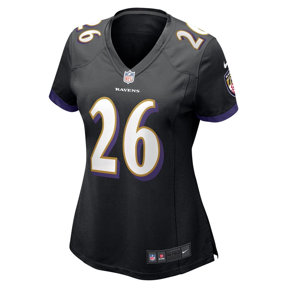 Women's Nike Rod Woodson Black Baltimore Ravens Retired Player Jersey