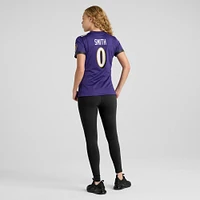 Maillot de match Nike Roquan Smith pour femme des Ravens Baltimore pourpre