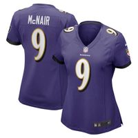 Women's Nike Steve McNair Purple Baltimore Ravens Game Retired Player Jersey