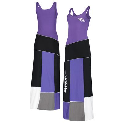 Women's Refried Apparel Purple Baltimore Ravens Tri-Blend Sleeveless Maxi Dress