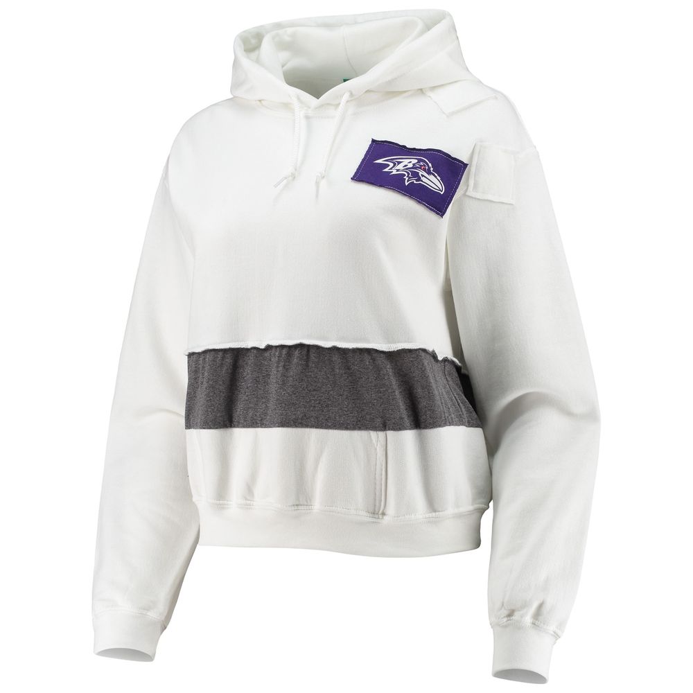 Refried Apparel Women's Refried Apparel White Baltimore Ravens