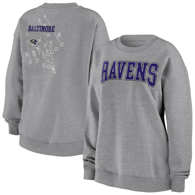 NFL Shield WEAR By Erin Andrews Women's Sweatshirt - Heathered Gray