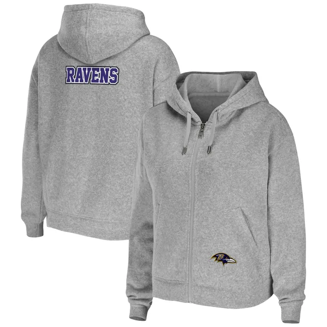 Wear by Erin Andrews Gray NFL Full-Zip Hoodie