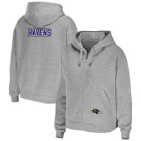 NFL WEAR by Erin Andrews Women's Full-Zip Hoodie - Gray