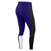 Leggings à blocs de couleurs violet/noir Baltimore Ravens WEAR by Erin Andrews pour femme