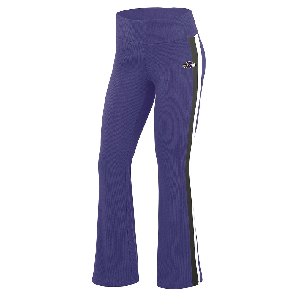 Women's WEAR by Erin Andrews Purple Baltimore Ravens Yoga Pants