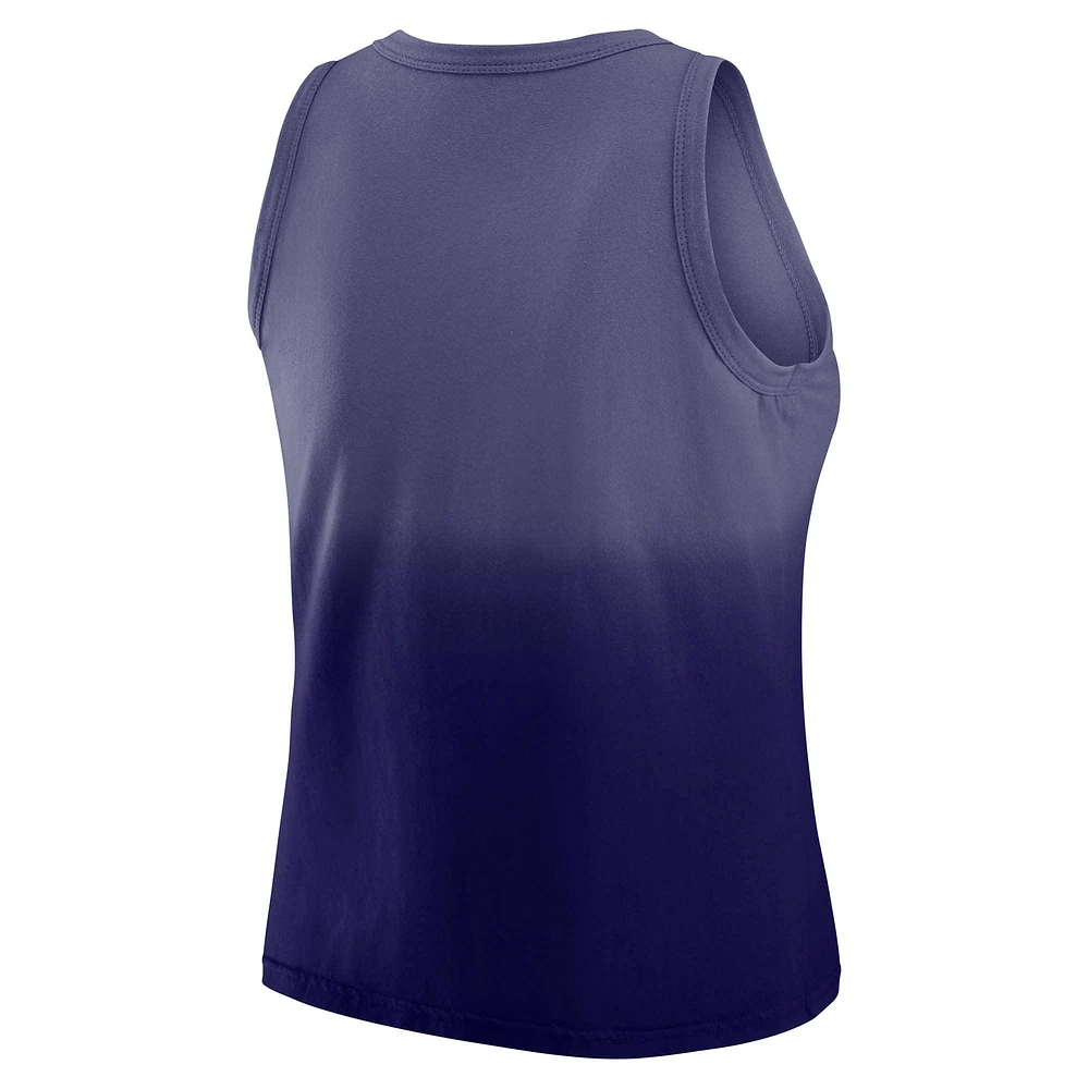 Débardeur violet ombré Baltimore Ravens WEAR by Erin Andrews x Gracie Hunt pour femme