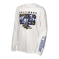 Youth Baltimore Ravens the Mix T-Shirt Combo Set