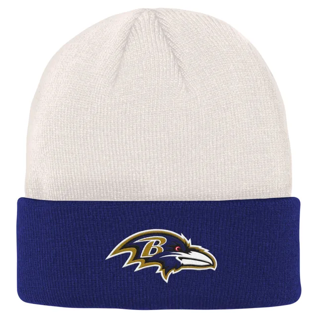 Men's '47 Purple Baltimore Ravens Secondary Basic Cuffed Knit Hat