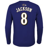 Lamar Jackson KIDS YOUTH T-shirt Baltimore Ravens 