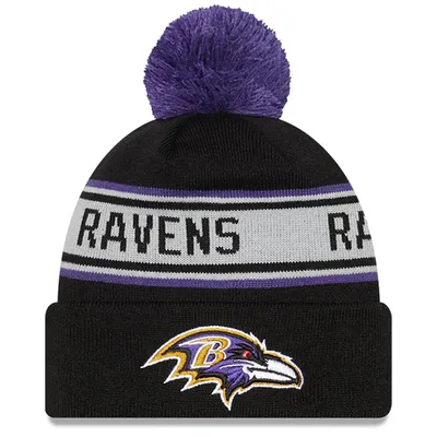 Lids Baltimore Ravens Youth Basic Cuffed Knit Hat - Purple