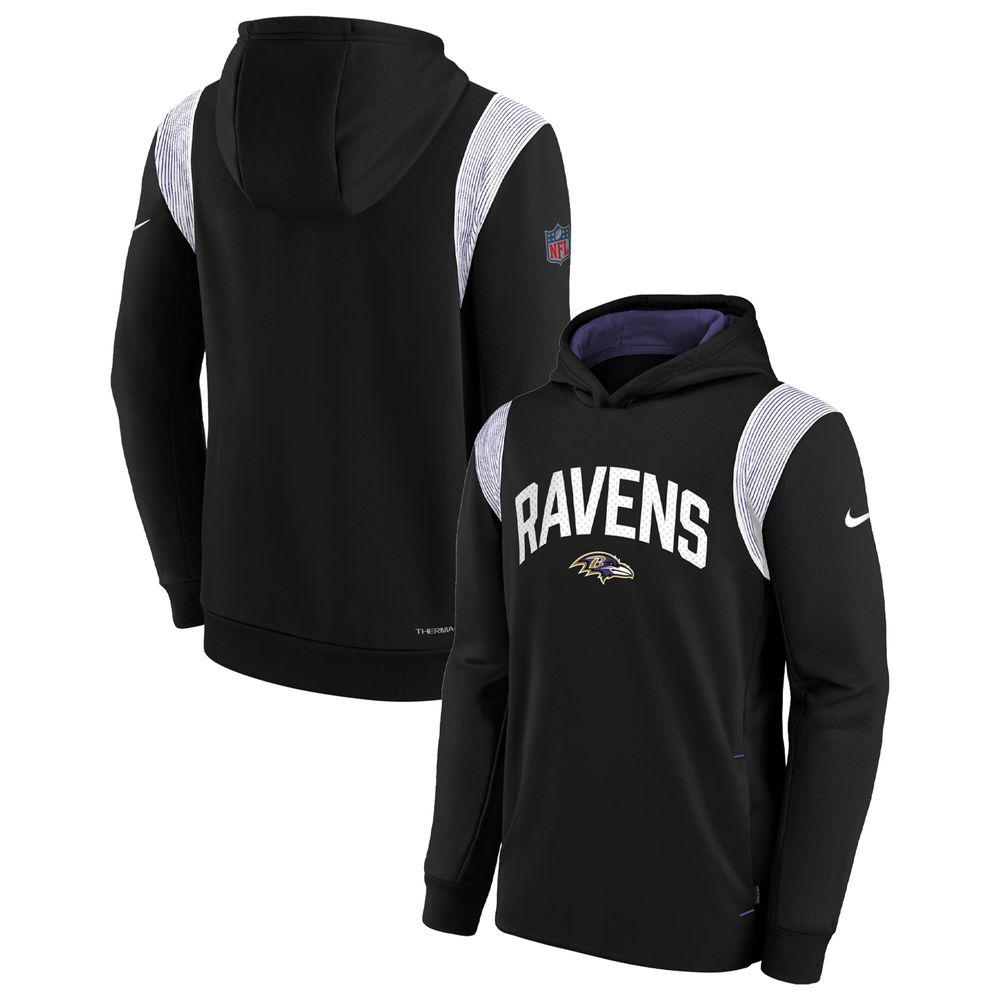 Baltimore Ravens Youth Gray Hooded Sweatshirt