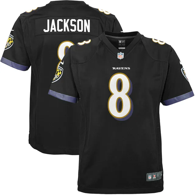 LAMAR JACKSON Baltimore RAVENS Nike BLACK Speed Machine LIMITED Jersey Sz  S-XXL