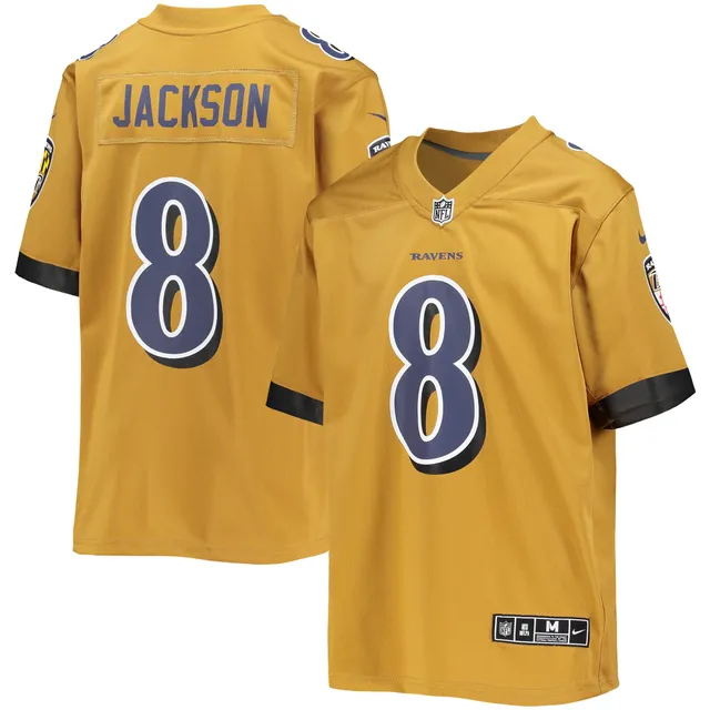 Lids Lamar Jackson Baltimore Ravens Nike Youth Game Jersey - White