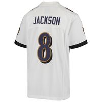 Lamar Jackson Baltimore Ravens Nike Women's Game Jersey - White