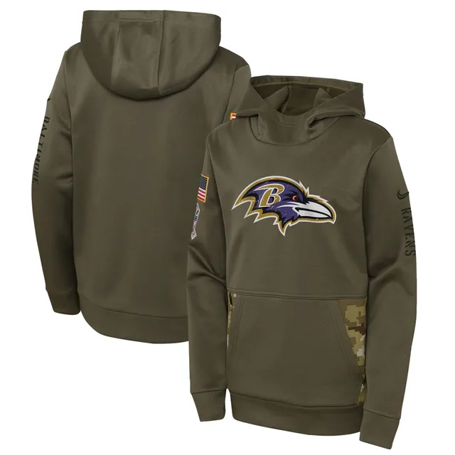 Seattle Seahawks Nike Women's 2023 Salute to Service Pullover Hoodie - Brown