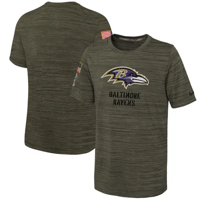 Men's Nike Black Baltimore Ravens Velocity Long Sleeve T-Shirt Size: Small