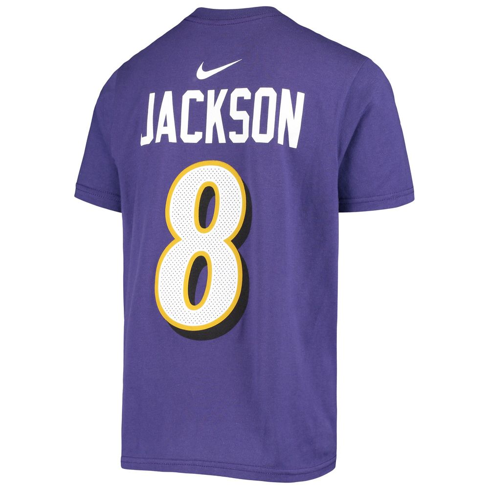 Baltimore Ravens Lamar Jackson Youth Jersey (Purple)