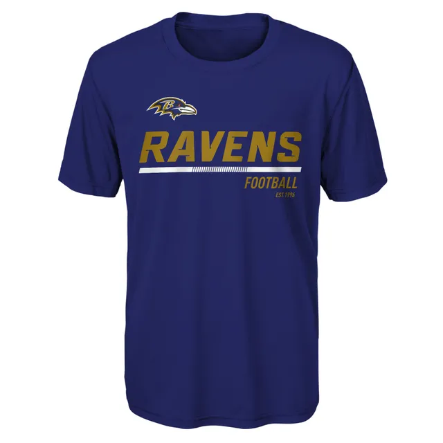 Purple Baltimore Ravens Camo Mens T-Shirt