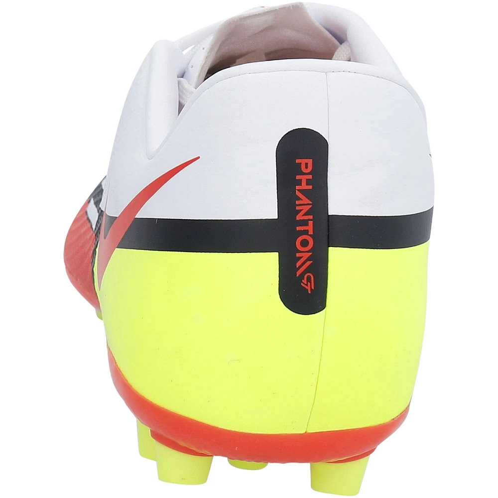 Ansu Fati Barcelona Autographed White Yellow and Orange Nike Phantom Cleat