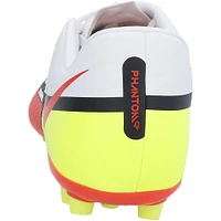 Ansu Fati Barcelona Autographed White Yellow and Orange Nike Phantom Cleat
