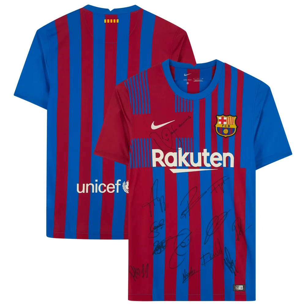 Lids Barcelona Fanatics Authentic Multi-Signed Nike | Mall