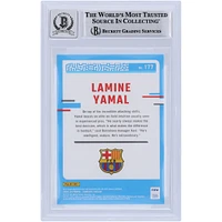 Lamine Yamal Barcelona Autographed 2023-24 Panini Donruss Optic #177 Beckett Fanatics Witnessed Authenticated 9/10 Rookie Card 