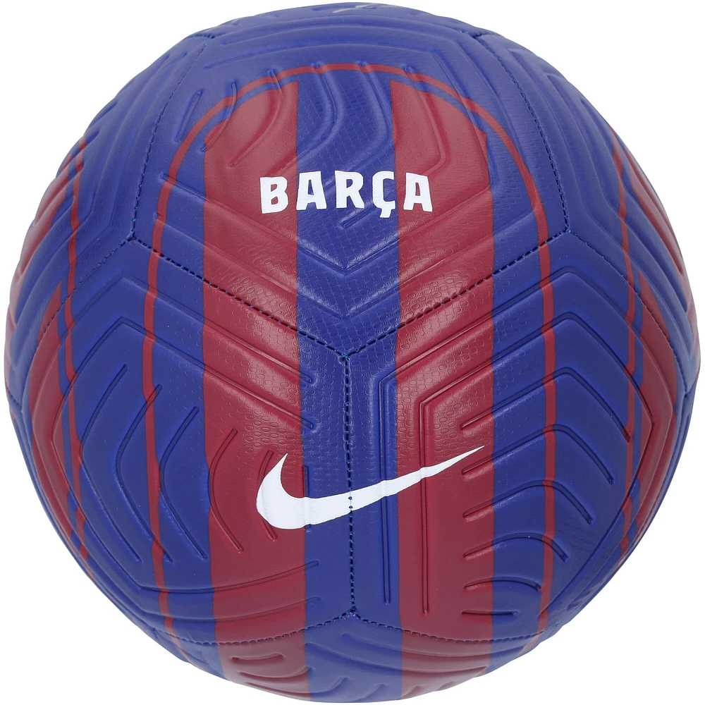 Lionel Messi & Zlatan Ibrahimovic Barcelona Autographed Nike Home Academy Soccer Ball 