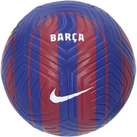 Lionel Messi & Zlatan Ibrahimovic Barcelona Autographed Nike Home Academy Soccer Ball 