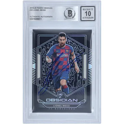 Lids Lionel Messi Paris Saint-Germain Autographed 2021-22 Panini