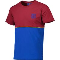 Men's Burgundy/Blue Barcelona Block West T-Shirt