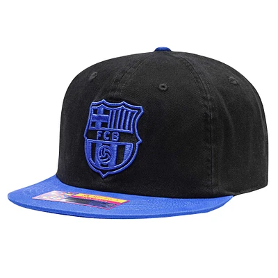 Casquette Snapback Barcelona Wander Fan Ink noir/bleu pour hommes