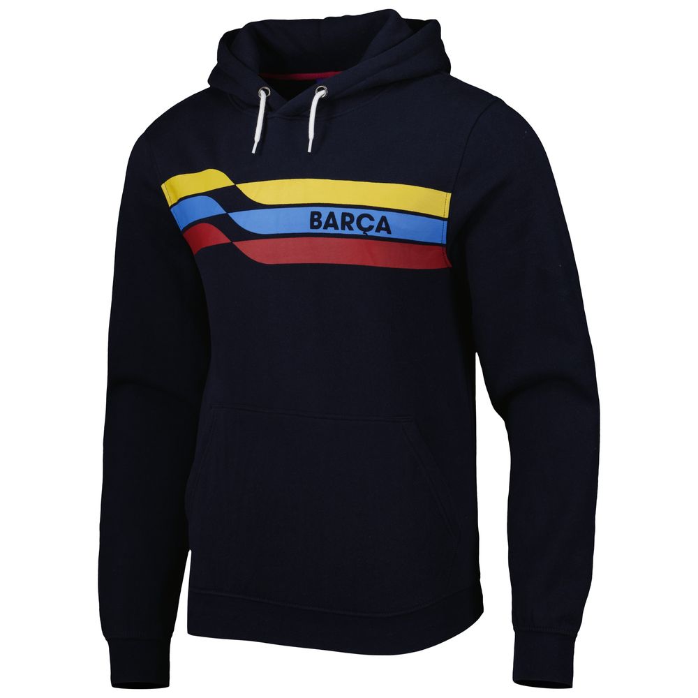 Men's Navy Barcelona Open Air Pullover Hoodie