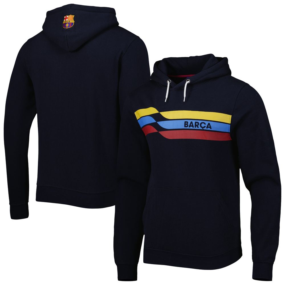 Men's Navy Barcelona Open Air Pullover Hoodie