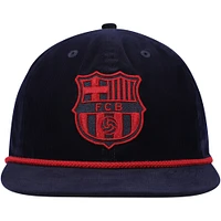 Men's Navy Barcelona Snow Beach Adjustable Hat