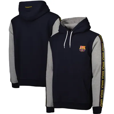 Barcelona Taped Pullover Hoodie - Navy