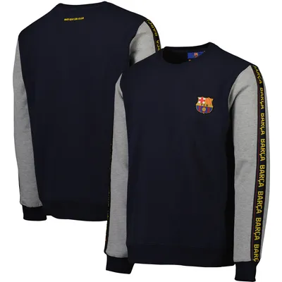 Barcelona Taped Pullover Sweatshirt - Navy