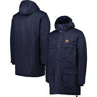 Men's Navy Barcelona Winter Field Parka Hoodie Jacket