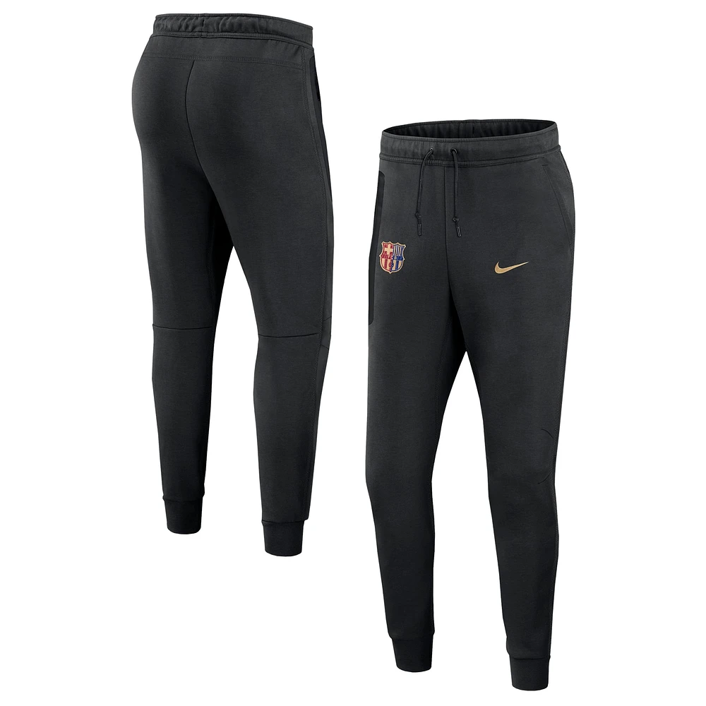 Pantalon de jogging Nike Barcelone 2024/25 Tech Fleece noir pour homme