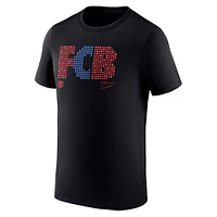 T-shirt Nike Lights Barcelone noir pour homme