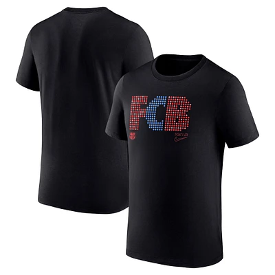 T-shirt Nike Lights Barcelone noir pour homme