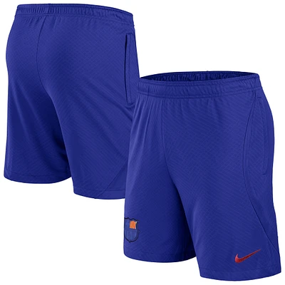 Men's Nike Blue Barcelona 2022/23 Strike Performance Shorts