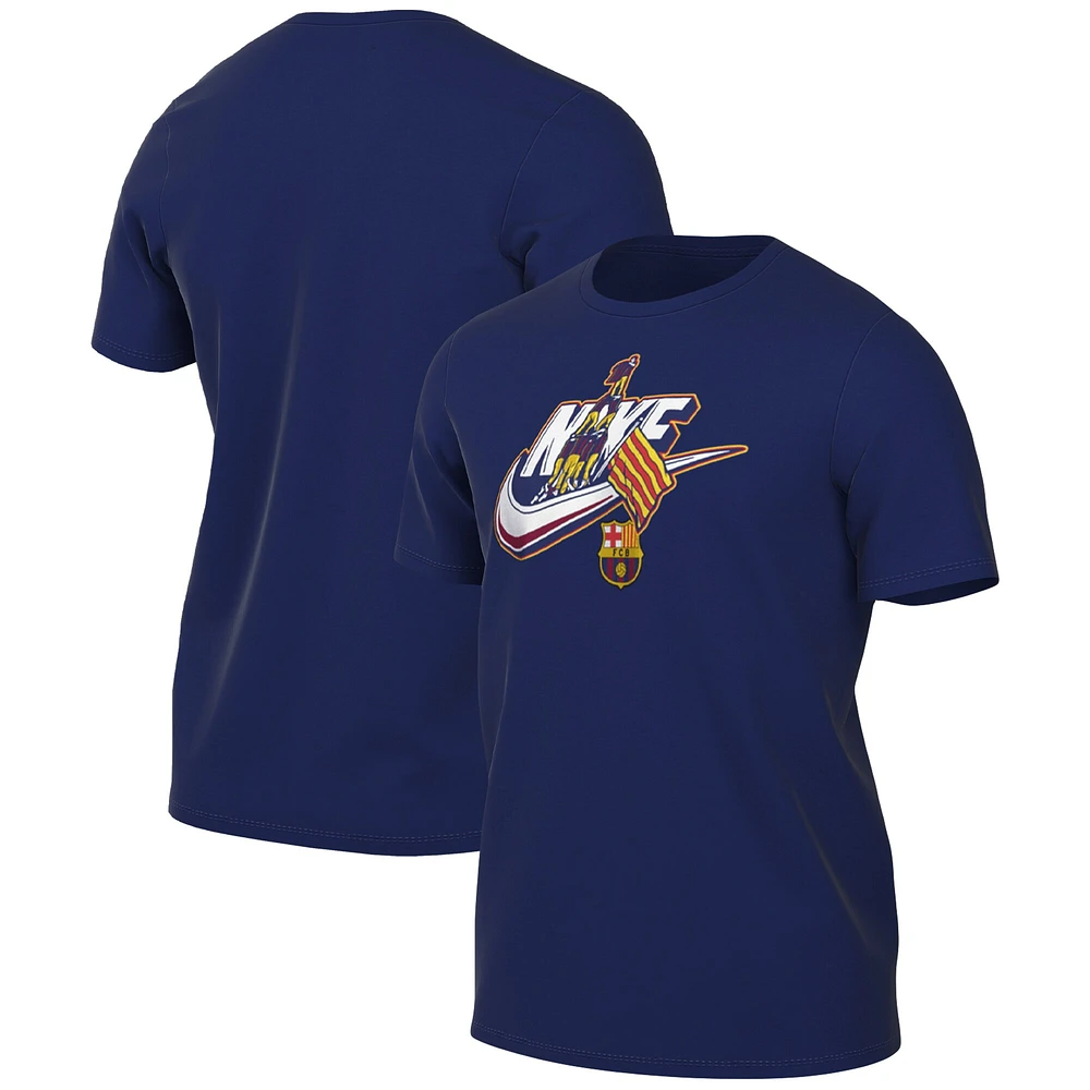 T-shirt Nike Barcelona Futura pour homme bleu